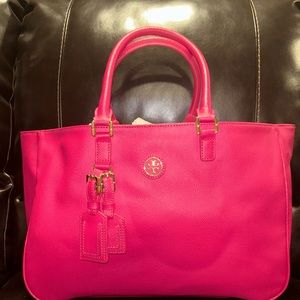 Tory Burch Hot Pink Tote
